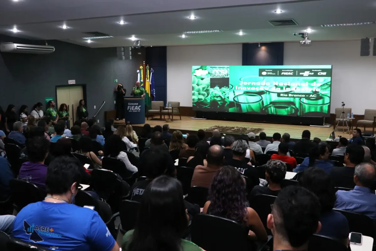 Jornada Nacional de Inovação insere o Acre no debate sobre competitividade industrial e sustentabilidade