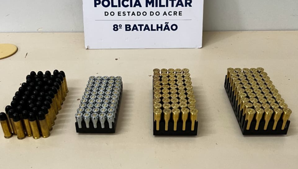 Polícia Militar apreende munições de uso restrito durante barreira na BR-364 em