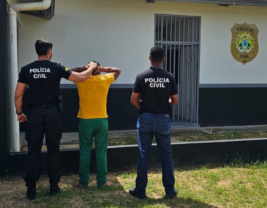 Polícia Civil prende padrasto suspeito de estupro de vulnerável contra enteada de 9 anos