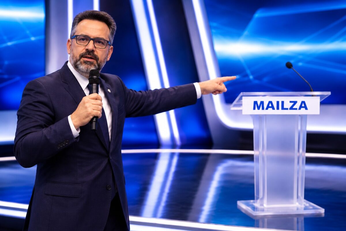 Debate no Estúdio Azul com Mailza