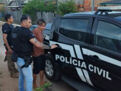 Polícia Civil apreende 80 munições de fuzil e prende passageiro de táxi em Xapuri