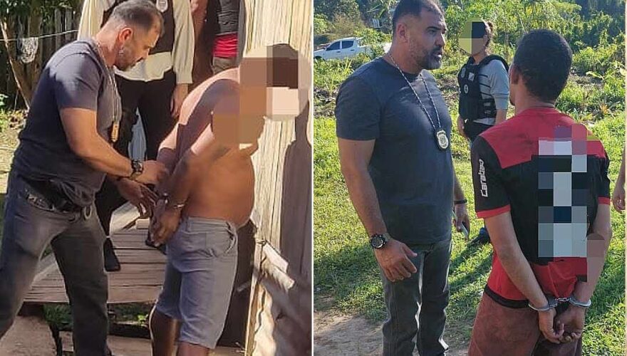 Polícia prende em flagrante dupla responsável por tentativa de latrocínio - Foto Divulgação