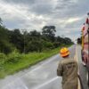 Vazamento de óleo na BR-364 mobiliza PRF e Corpo de Bombeiros e provoca lentidão no trânsito