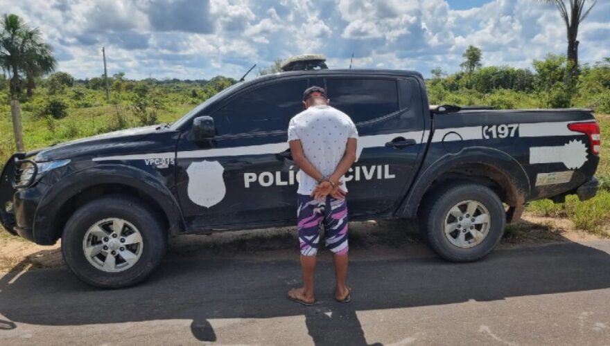 Polícia Civil prende homem acusado de diversos roubos e furtos/ Foto Divulgação