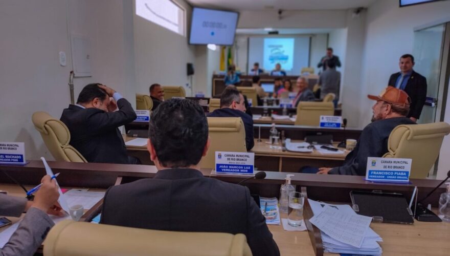 Câmara Municipal de Rio Branco aprecia em plenário vetos do Executivo - Foto Assessoria Câmara