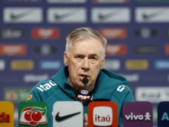 Ancelotti confirma time titular para amistoso no Maracanã e reforça confiança na recuperação de Neymar