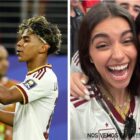Namorada de Lamine Yamal celebra classificação da Espanha pra final da Copa: 'Nos vemos em NY'