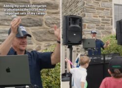 Diplo toca na formatura da pré-escola do filho: 'Um dos shows mais importantes da minha vida'; VÍDEO