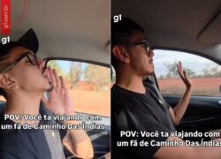 Ator de MS viraliza ao cantar trilha de 'Caminho das Índias' e ganha comentários de Rodrigo Lombardi e Juliana Paes